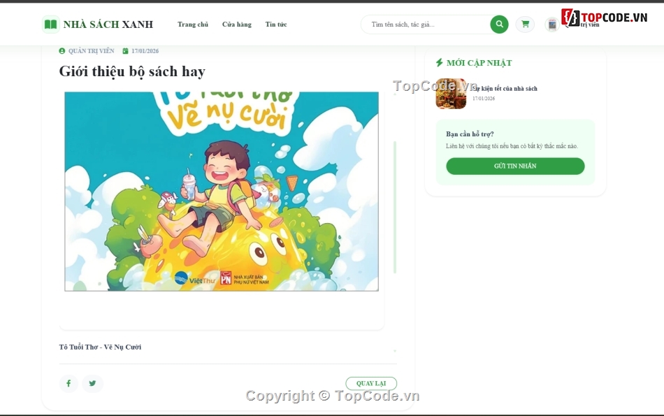 Website bán hàng trực tuyến,sách bán,bán
